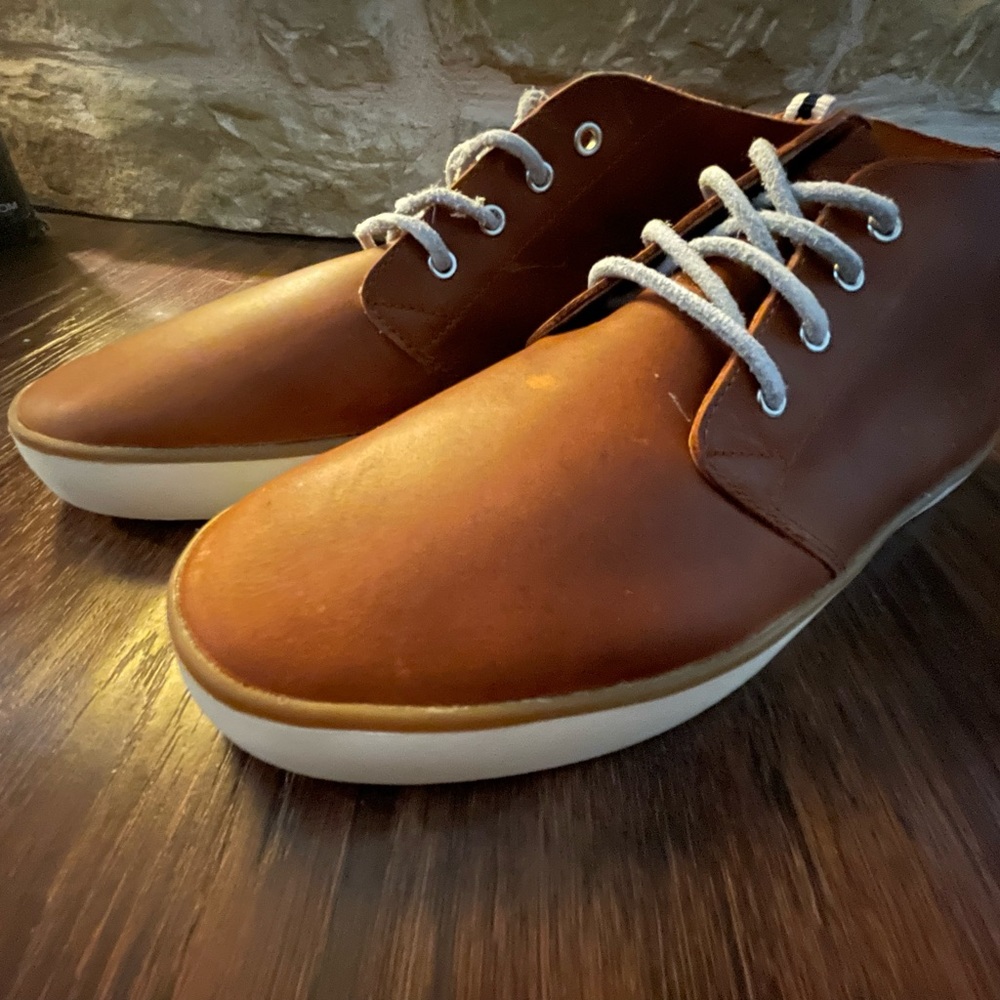 ALDO McKesson leather cognac men shoes